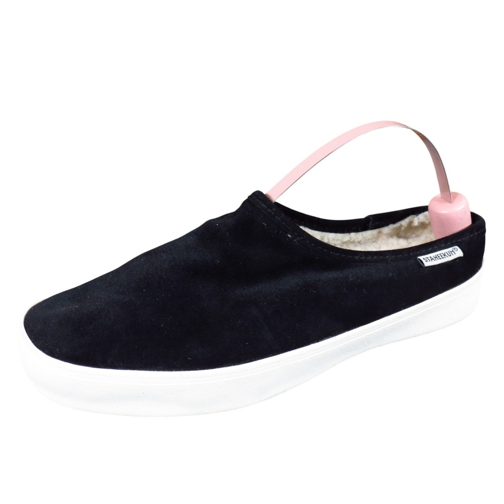 Staheekum Cami Mule Women Slipper Sizeβ 6 Casual Indoor Outdoor Black Suede